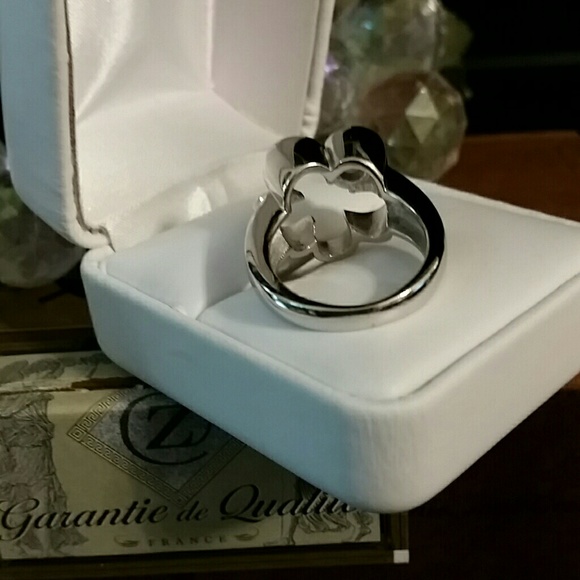 NWOT Solid 925 Sterling Silver & Lab Opal Size 6 - Picture 4 of 7